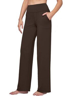 Wide Leg Yoga Pants for Women - Versatile Work & Dress Pants, 27"-32" Sizes